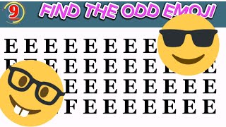 find the odd emoji challenge#4K EMOJI MANDO Challenge, fun, strength, observation