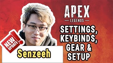 Senzeeh Apex Legends Settings, Keybinds, Sensitivity, Gear and Setup Updated Nov 2019
