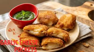 Garlic Cheese Pockets (आपके इस रेसिपी के लोग दीवाने हो जाएंगे)
