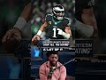 The Jalen Hurts hate is blown outta proportion... Or is it? #jalenhurts #eagles