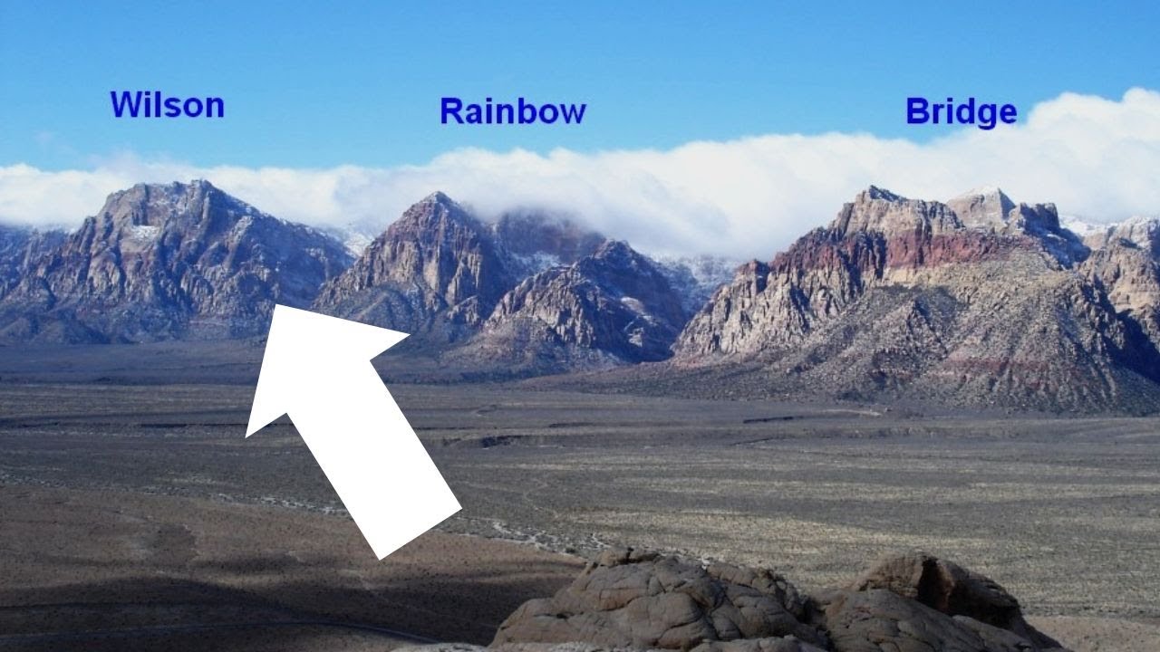 The hardest hike in Red Rock Canyon. Solo Mt. Wilson summit