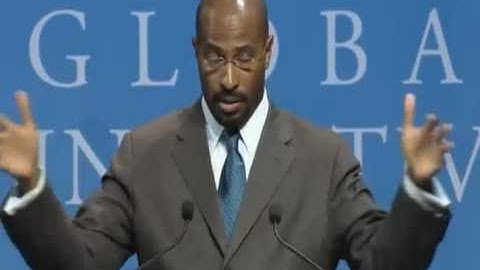 Van Jones presents The Grassroot Project a CGI U Commitment