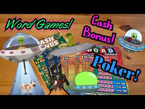 Word Games, Ca$h Bonus, & Poker Tickets‼️ California ...
