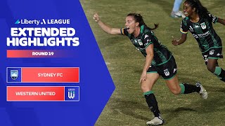 Sydney FC v Western United - Extended Highlights | Liberty A-League 2023-24 | Round 19