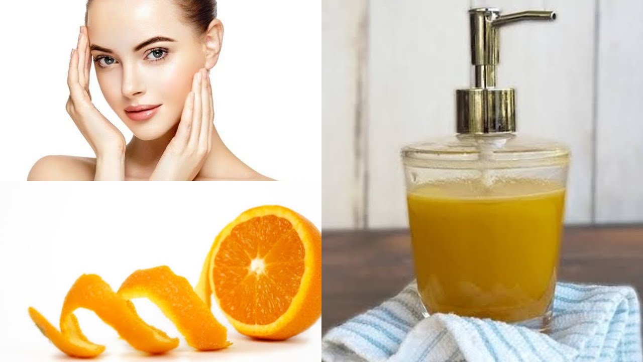 Diy Orange Peel Face Wash At Home Orange Face Wash Youtube