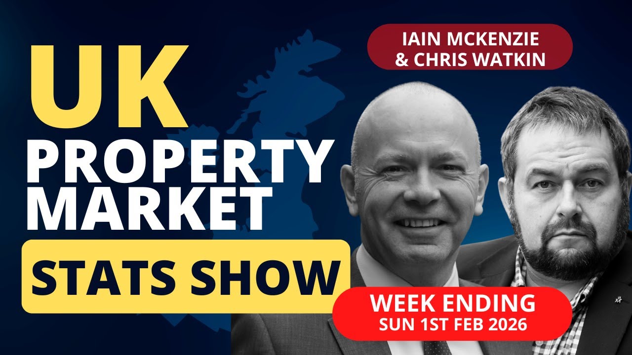 UK Property Market Stats Show  - Week 4 2026