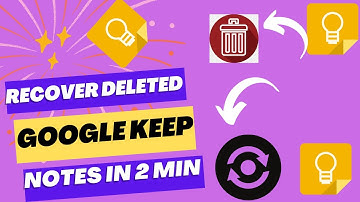 How to Recover Deleted Google Keep Notes Or Archived Notes