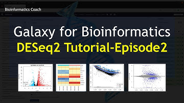 DESeq2 workflow tutorial on Galaxy for RNA Seq Gene Expression data Analysis - Episode-2