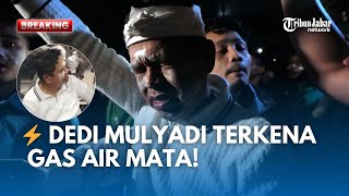 ⚡ VIRAL! Dedi Mulyadi Kena Gas Air Mata Saat Temui Massa Pendemo Bandung | Ojol Dilindas