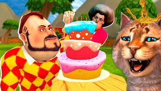 НОВЫЕ ПРАНКИ над ПРИВЕТ СОСЕД Dark Riddle 2 Story mode Игра как Hello Neighbor