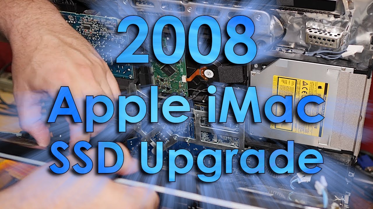 2008 Apple iMac SSD Upgrade - This is the Easiest iMac to Disassemble BY  FAR - Jody Bruchon Tech - YouTube