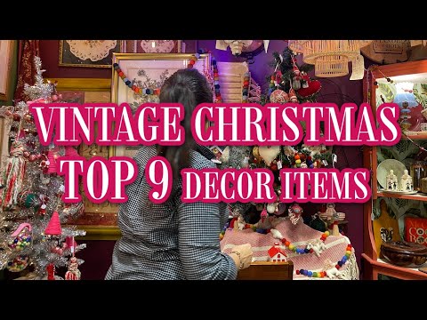 How to use your vintage collections in Christmas decor – Garden Chick