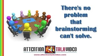 ADHD Tip: Brainstorming, a Powerful Tool