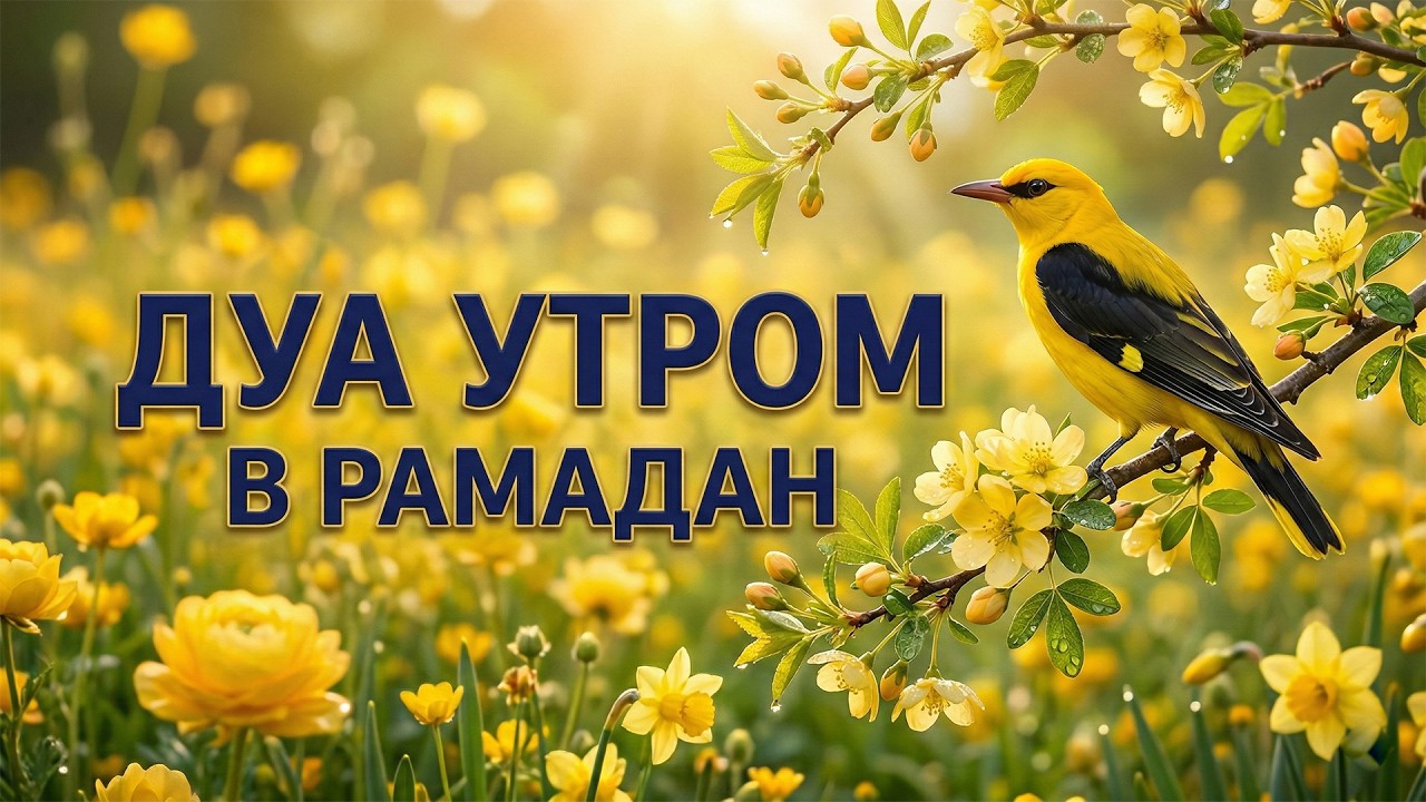 🌅 РАМАДАН: ДУА, КОТОРАЯ УКРЕПЛЯЕТ СЕРДЦЕ 🌿