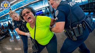Unhinged Karen Turns Charlotte Trip Into a Trip to Jail | Karens Getting Arrested By Police