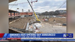 Smokies release 2025 schedule Here s when the first game in new stadium will be