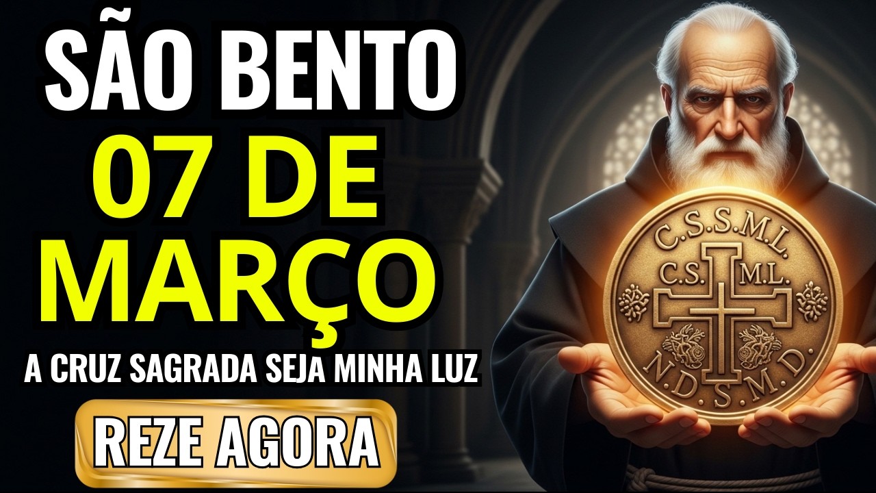 🙏 Oração de São Bento de LIMPEZA TOTAL: Faça Sua Casa Respirar Paz Novamente