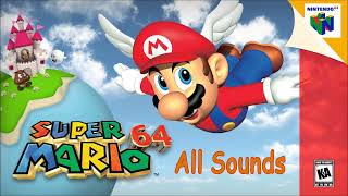 Super Mario 64 • All Sounds @SoundMeFreely