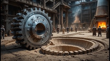 Forging the World’s Largest Industrial Gear | Complete Manufacturing Process