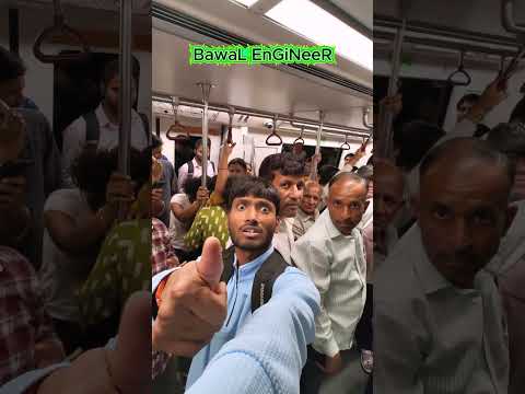 BAWAL ENGINEER Metro M Ghus Gya #funny #comedy #fun #prank #explorepage