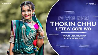 Thokin Chhu Letew Gori Wo | Tapori Vibration Mix | New Cg Trending Song  | dj vkr bhai remix 