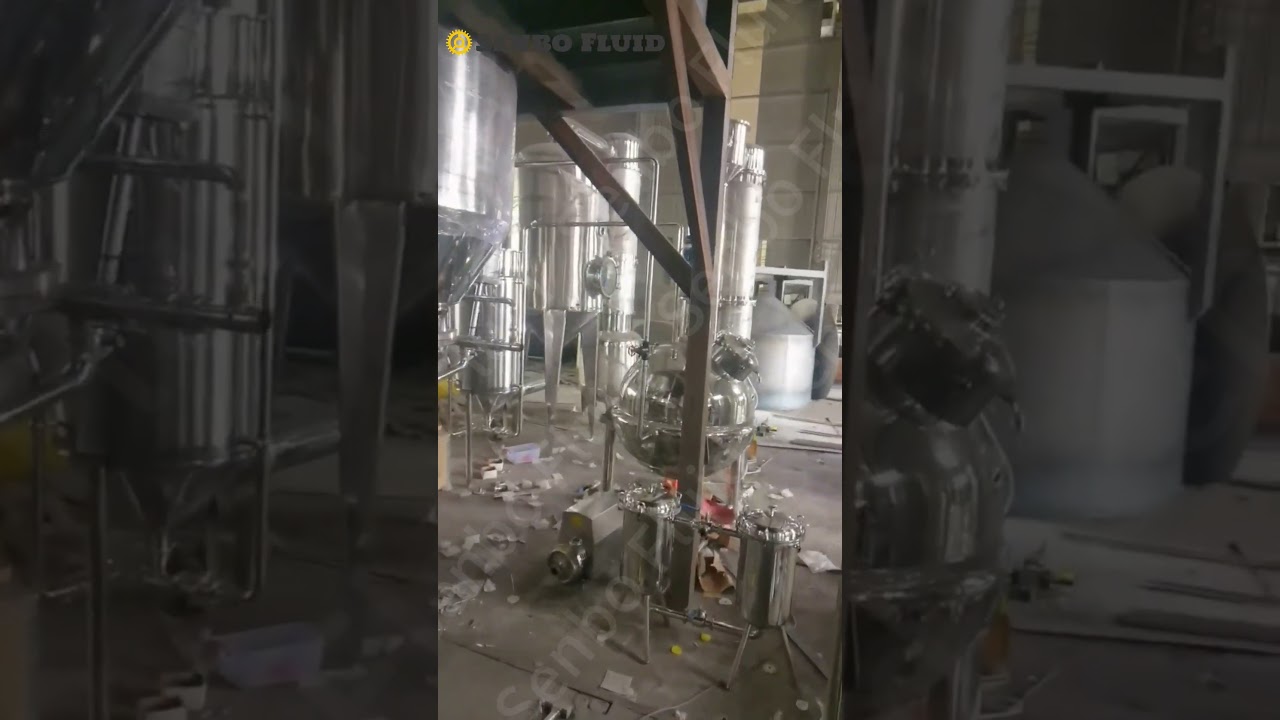 Processing 1T Per Day Turnkey High-Purity Nicotine Solvent  Extraction Production Line 