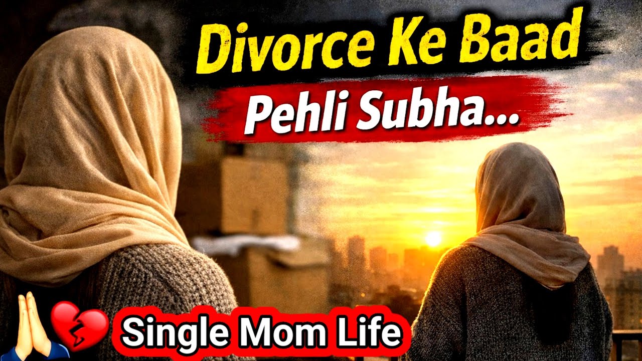 طلاق کے بعد ۔۔۔ نئی صبح نیا گھر۔۔ رشتہ ٹوٹ گیا لیکن میں نہیں | Single Mom Life 