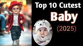 🍼 Top 10 Cutest Babies in the World 2025 😍 | Try Not to Smile Challenge!
