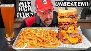 Join the “Mile High Club” by Eating In Plane View's Undefeated Burger Challenge in Milwaukee!!