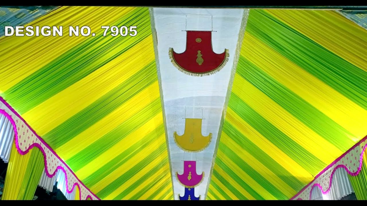 Wholesale Mandap Tent Cloth Bulk Supply from Saroli, Surat Manufacturer call now 9924799905