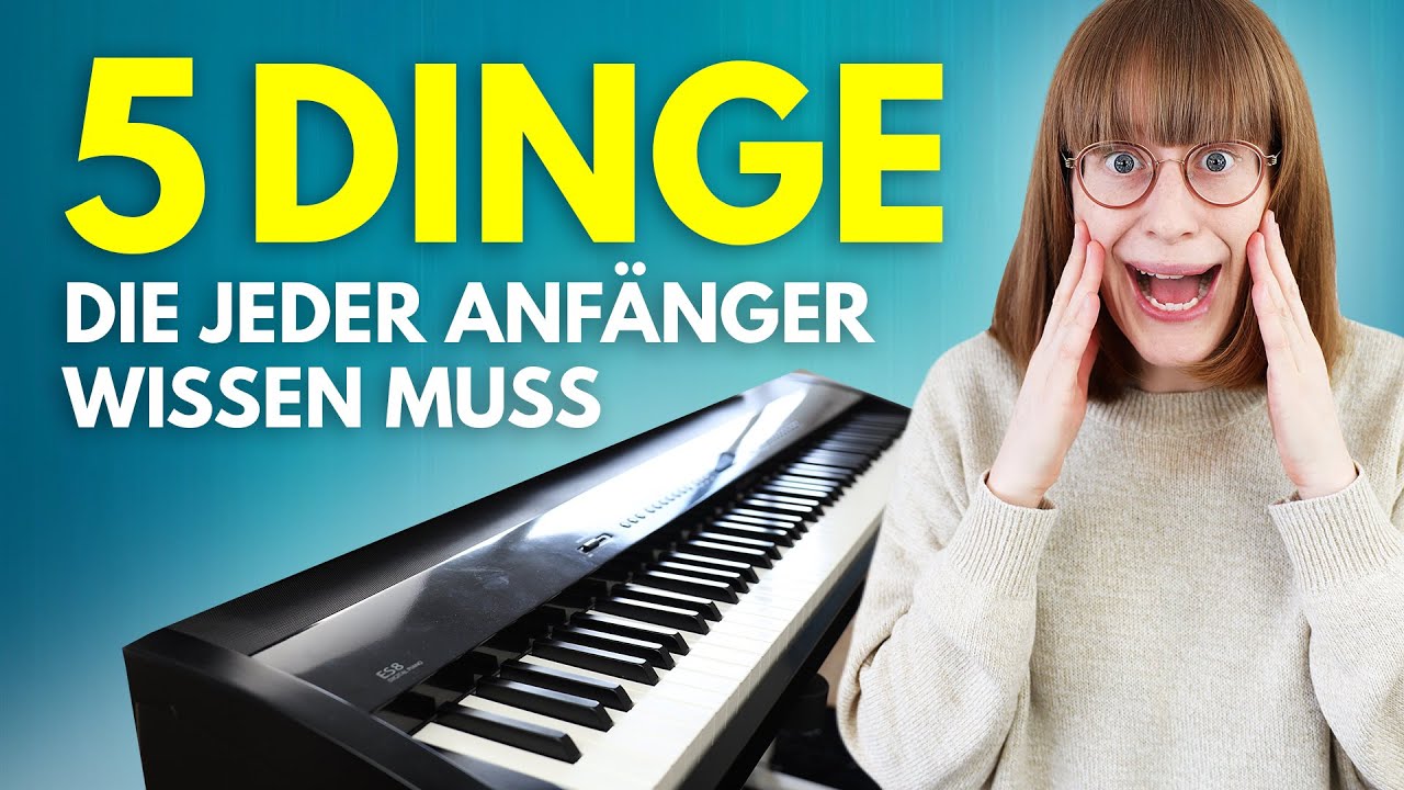 Klavier lernen für Anfänger: 5 essentielle Tipps