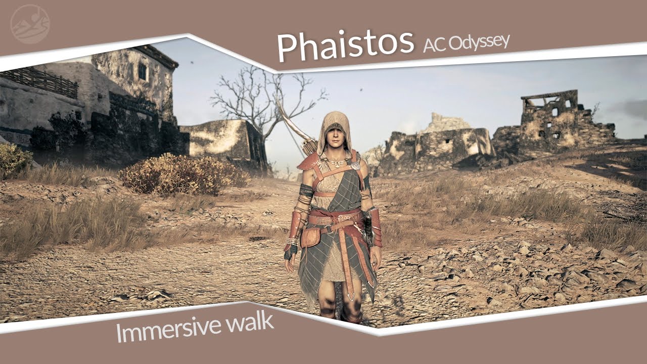 Phaistos | A Short Walk Through Ancient Crete (AC Odyssey Ambience)