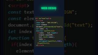 Amazing Letter-by-Letter Text Animation Using HTML CSS JavaScript | Typing Effect Tutorial