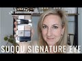 NEW!  SUQQU SIGNATURE COLOR EYE QUADS |  REVIEW and DEMO of 06 FUKAKANADE!