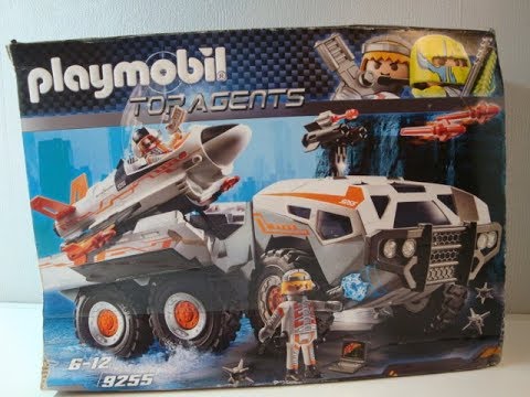 playmobil top agents 9255