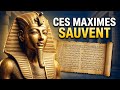 Les 37 maximes qui ont sauvé l'Égypte ancienne et peuvent te sauver (Ptahhotep)