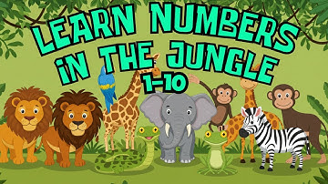 Count with the Animals - Jungle Edition | Learning songs TV