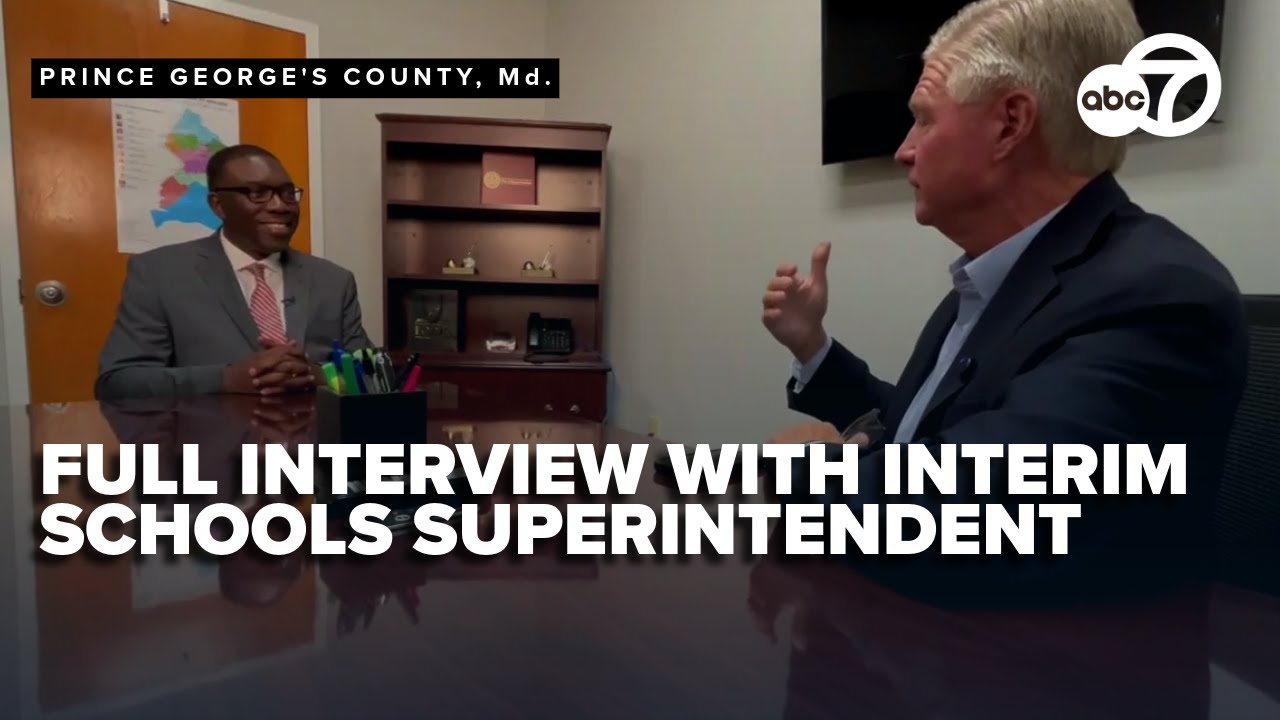 FULL: Prince George's County interim superintendent discusses upcoming ...