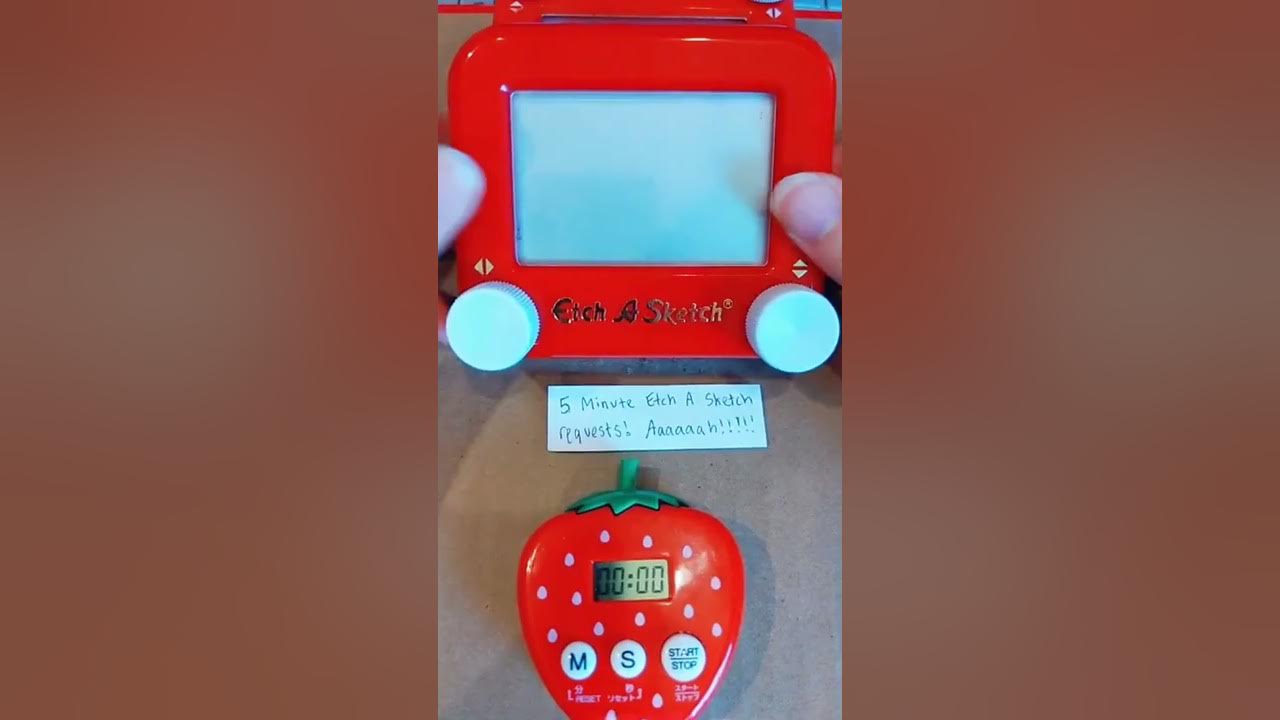 Etch A Sketch Artist Makes Masterpieces On 90's Kids Toy