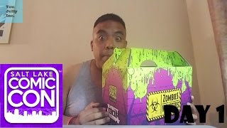 Salt Lake Comic Con (SLCC) Day 1: POP HUNT, Pop Life, Celebrity Row, Epic Exclusive Unboxing