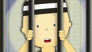 Caillou's Prison Break | Caillou | Cartoons for Kids | WildBrain Little Jobs