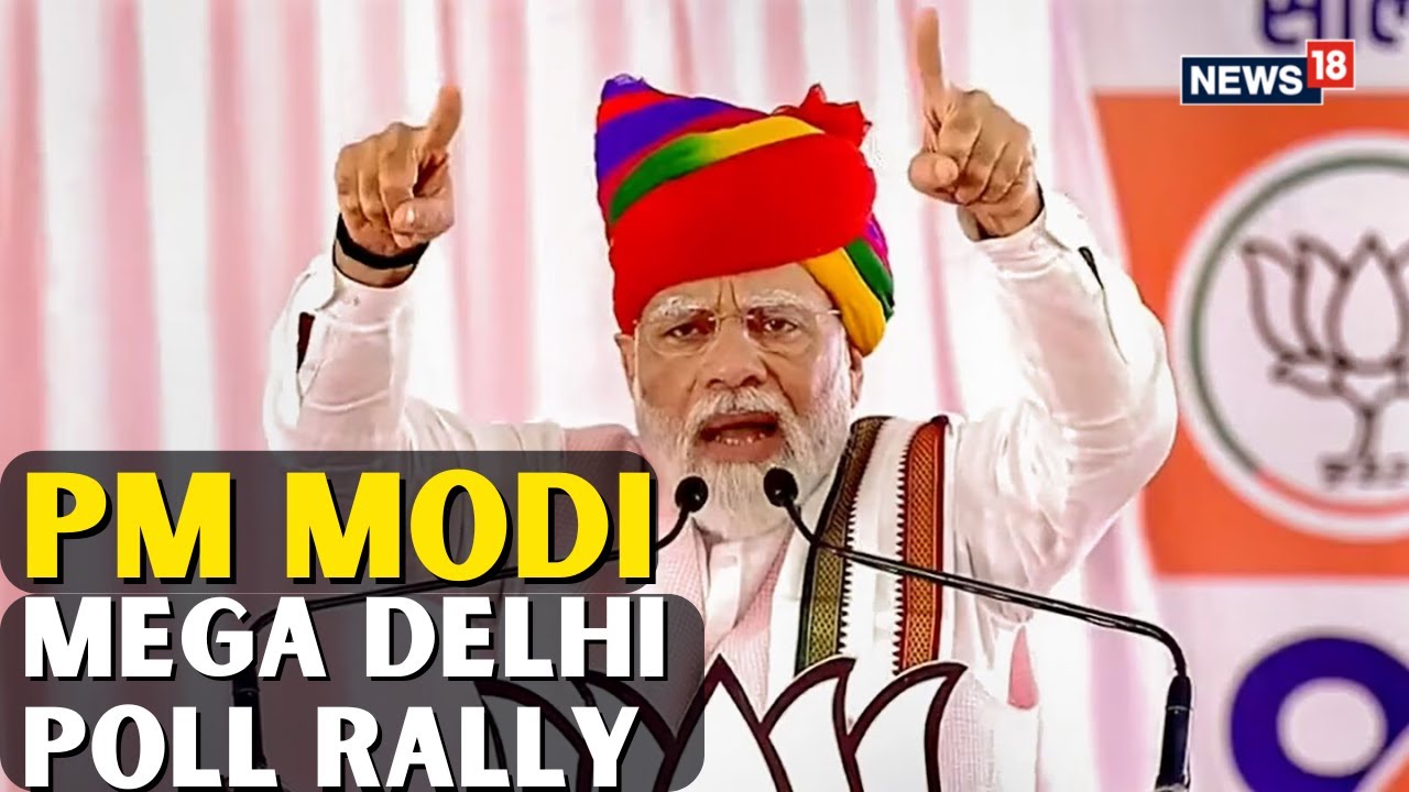 PM Modi LIVE | PM Modi RK Puram Rally | PM Modi Delhi Rally | PM Modi ...