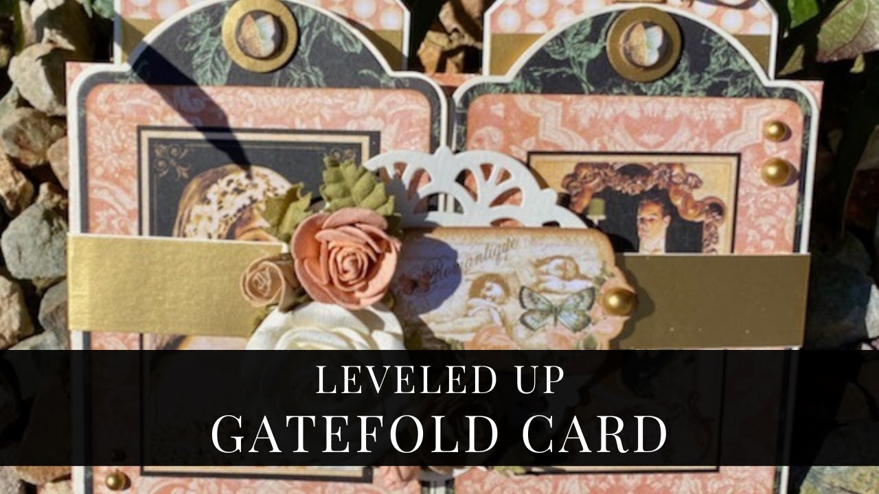 Gatefold Card Leveled Up by Ginger Ropp for Graphic 45