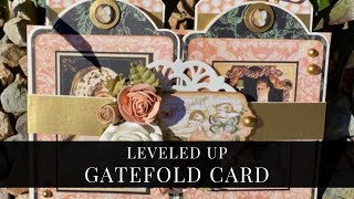 Gatefold Card Leveled Up by Ginger Ropp for Graphic 45