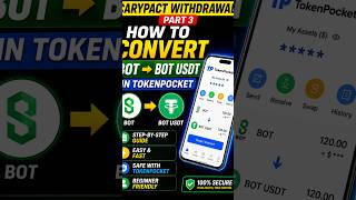 Part3 : Carypact Withdrawal From Bot To Bot Usdt #crypto #cryptonews #botchain