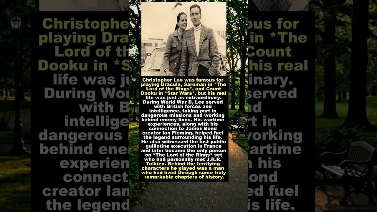 Christopher Lee’s Real Life Was More Incredible Than His Movies