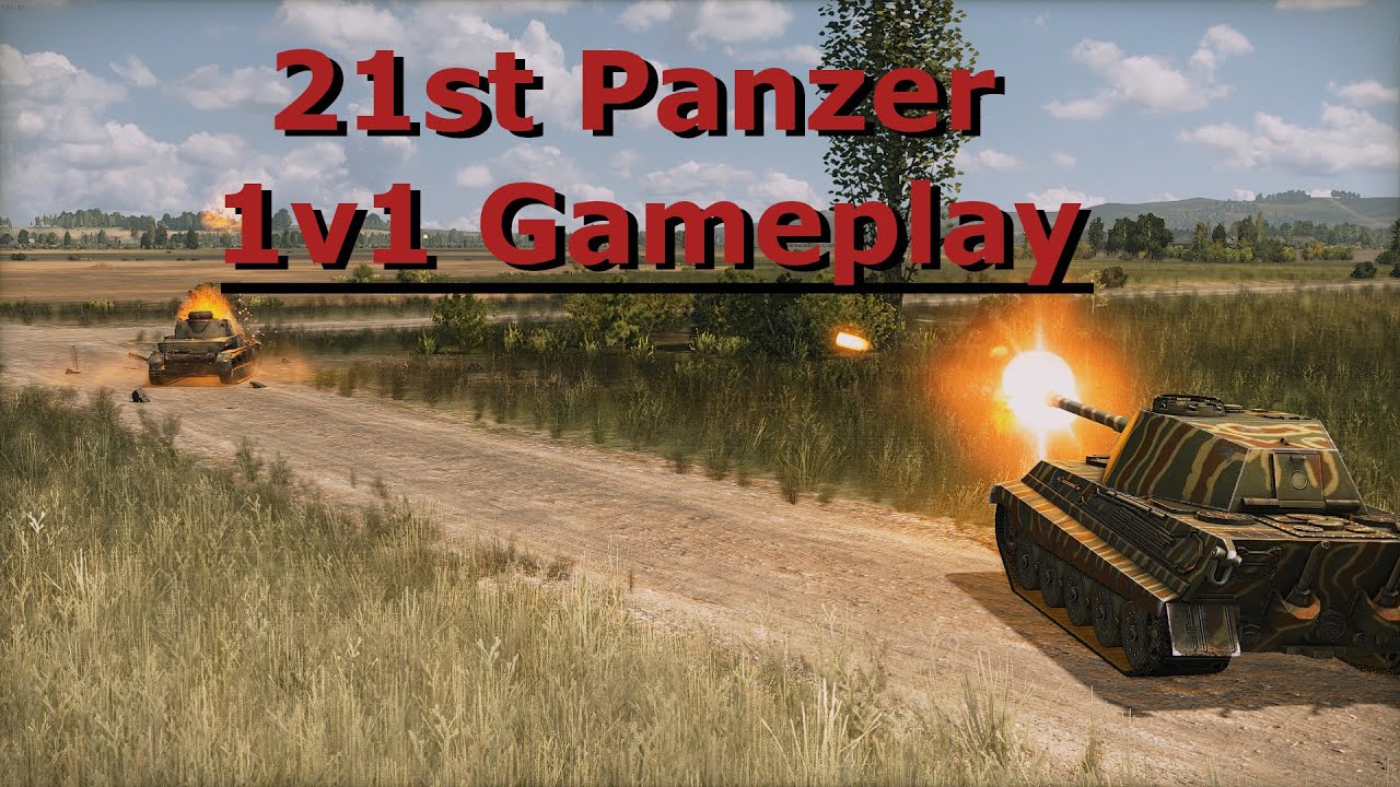 21st Panzer, 1v1 Gameplay, Kingtiger vs the World, Steel division 2