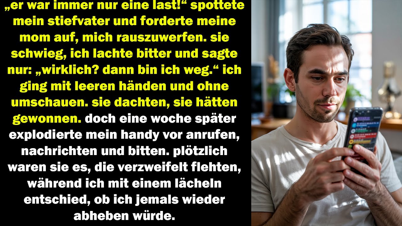 mein stiefvater verstieß mich – eine woche später flehte meine ganze familie um meine hilfe