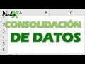 Cómo consolidar datos en Excel de varias hojas en una sola