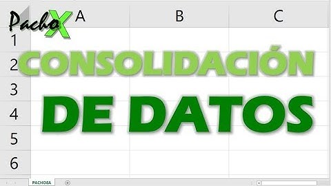 Cómo consolidar datos en Excel de varias hojas en una sola | Microsoft Excel